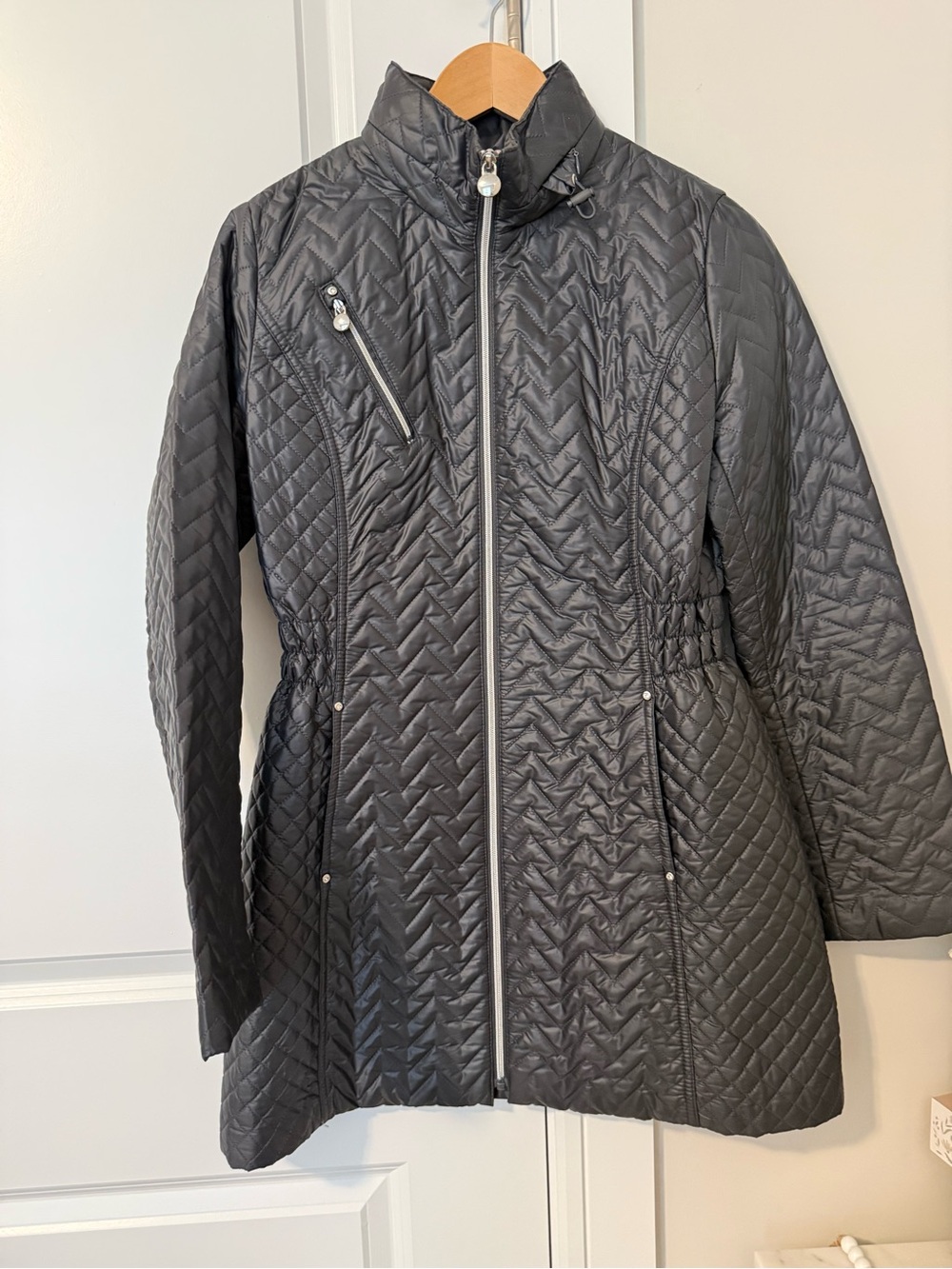 Laundry brand Quilted Lightweight Women's Jacket - dark Grey size medium